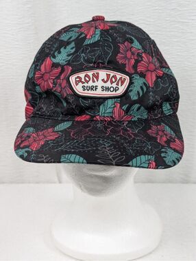 Ron Jon Surf Shop - Hook and Loop Hat Cap Flowers Surfer Beach